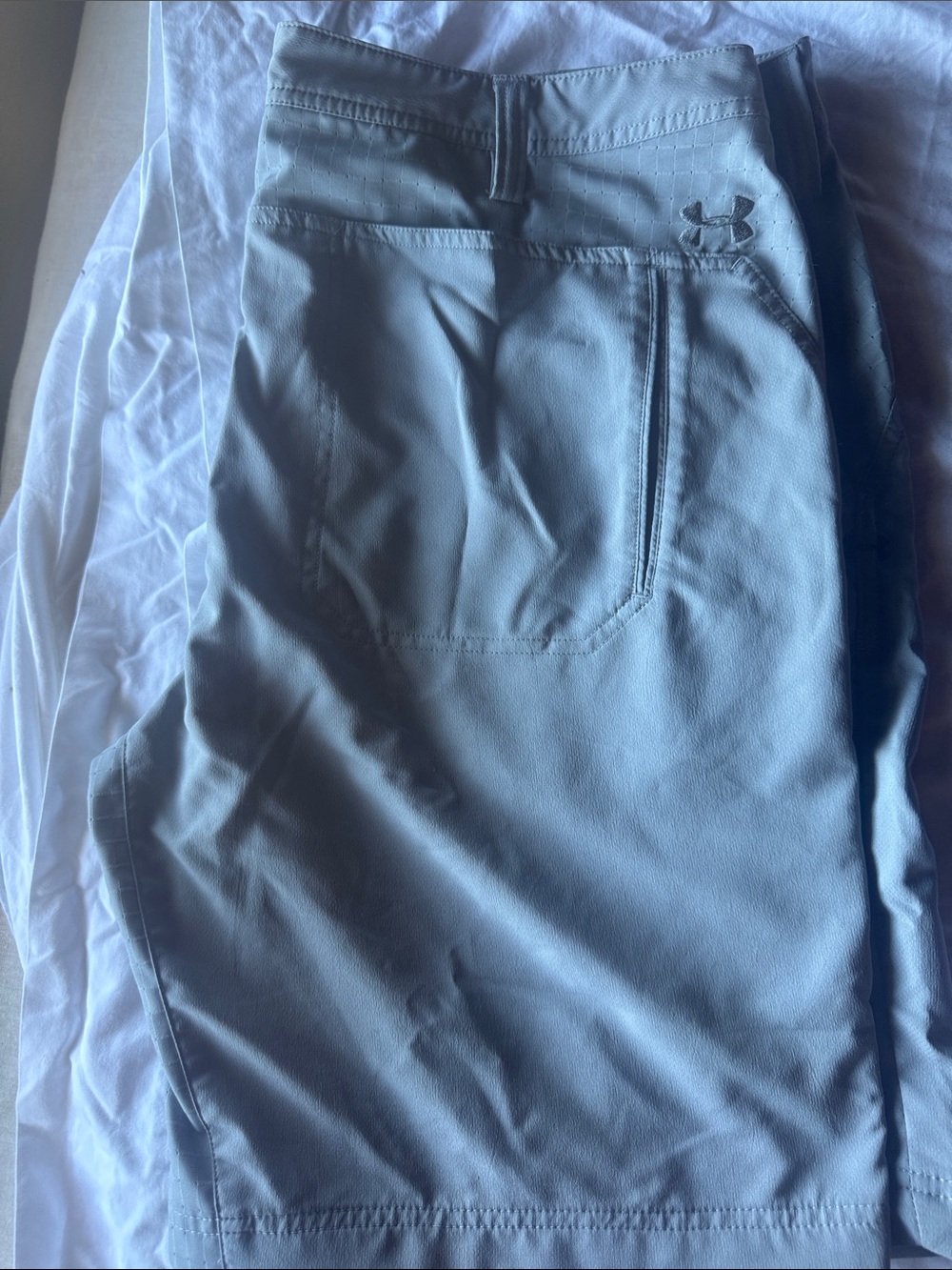 Under Armour Men’s Light Blue Performance Athletic Shorts